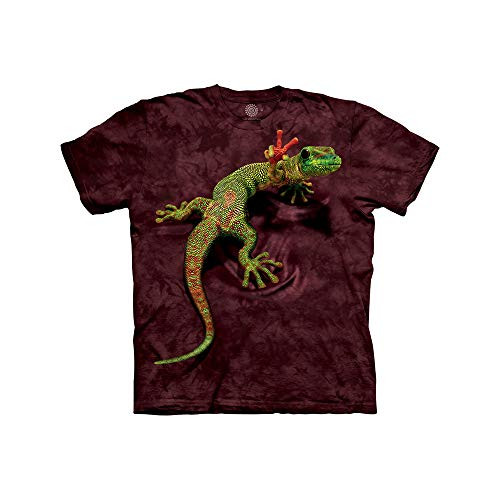The Mountain Peace Out Gecko Child T-Shirt Maroon Medium The Mountain Peace Out Gecko Child T-Shirt Maroon Medium