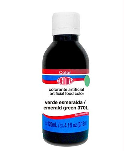 Deiman Artificial Food Color Emerald Green 370 L 4 fl oz