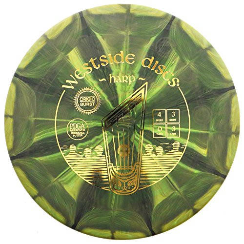 Westside Discs Origio Burst Harp Putter Golf Disc  Colors May Vary  - 173-176g Westside Discs Origio Burst Harp Putter Golf Disc  Colors May Vary  - 173-176g