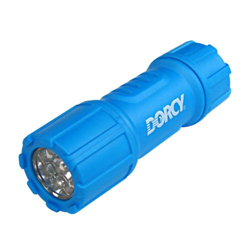 Dorcy 41-6240 Weather Resistant Push Button 9-LED Mini Pocket Flashlight Assorted Colors