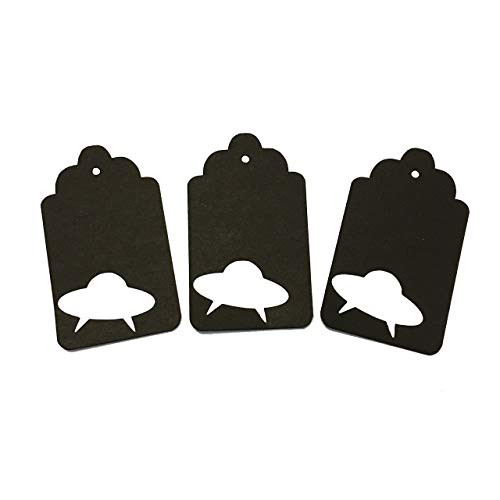 UFO Gift Tags Outer Space Party Supplies Space Theme Space Birthday Party Space Decorations Alien Decorations UFO Party Supplies