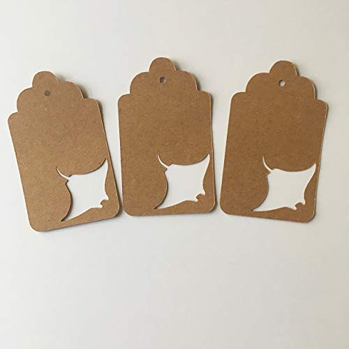 Manta Ray Gift Tags Tropical Decorations Ocean Theme Ocean Decorations Beach Party Decorations Manta Ray Party Supplies