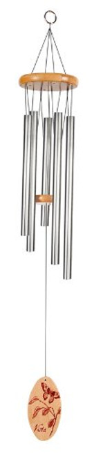 Sunset Vista Designs Silver Classic Wind Chime Medium