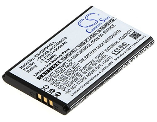 XSP 900mAh Replacement Battery for SWISSVOICE Epure Epure fulleco Duo Part NO 043048 C0487 SV20405855 Parts Battery Batteries