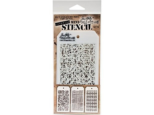 Stampers Anonymous StampersA Layering Stencil THoltz Mini 14