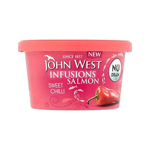 John West Salmon Sweet Chilli Infusion 80g - Pack of 2