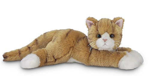 Bearington Tabby Plush Stuffed Animal Orange Striped Tabby Cat 15