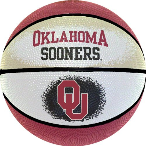 Gulf Coast Sales NCAA Oklahoma Sooners Mini Basketball 7-Inches Multi-Color