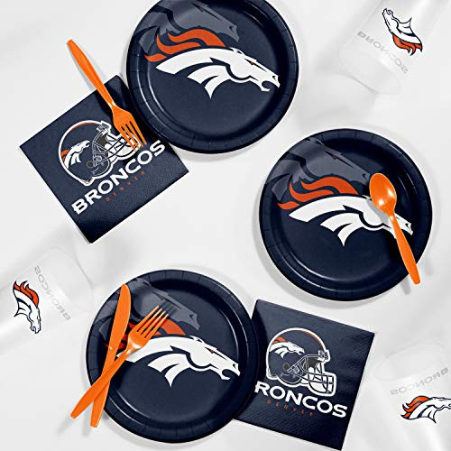 Creative Converting Denver Broncos Tailgating Kit Serves 8