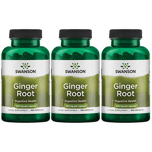 Ginger Root 540 mg 100 Caps  3