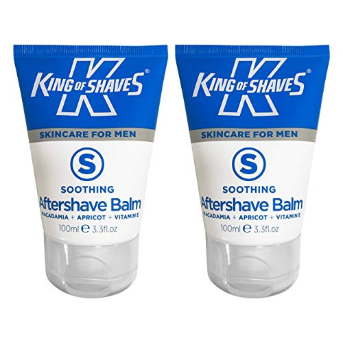 King of Shaves Soothing Aftershave Balm 2 x 3.3 fl oz - TWIN PACK