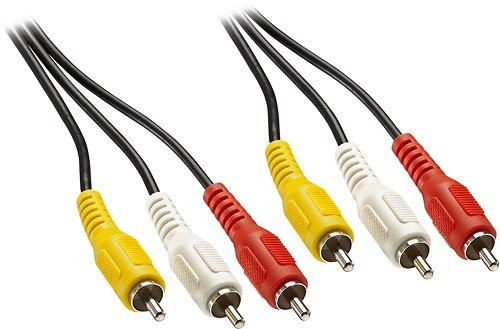 Insignia 6' Composite A/V Cable, Model: NS-HZ504, Black Insignia 6' Composite A/V Cable, Model: NS-HZ504, Black