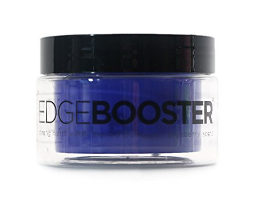 2Pack  Style Factor Edge Booster Strong Hold Water-Based Pomade 3.38oz - Blueberry Scent 2Pack  Style Factor Edge Booster Strong Hold Water-Based Pomade 3.38oz - Blueberry Scent