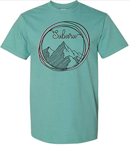 Subaru Logo Mountain T Tee Shirt Forester Impreza WRX STI Ascent Outback Legacy Crosstrek BRZ New  Medium