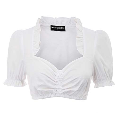 Womens Plus Size Beer Garden Babe Crop Tops Oktoberfest Bavarian Costume Shirts White Womens Plus Size Beer Garden Babe Crop Tops Oktoberfest Bavarian Costume Shirts White