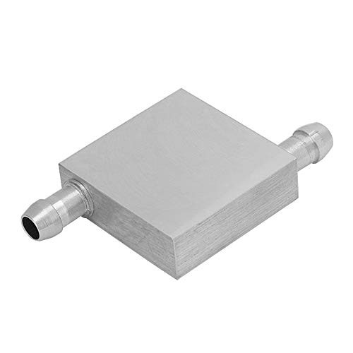Water Cooling Block 7 Sizes Aluminum Water Cooling Block Waterblock Cooler Water Cooling Head Light  and  Right Effluent for CPU Graphics Radiator Heatsink 1