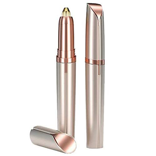 Eyebrow Trimmer Painless Eye Brow Epilator Shaper Shaver Razor Facial Hair Remover for Women Electric Gold Eyebrow Trimmer Painless Eye Brow Epilator Shaper Shaver Razor Facial Hair Remover for Women Electric Gold