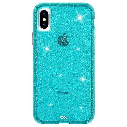 Case-Mate - iPhone XS Case - SHEER CRYSTAL - iPhone 5.8 - Crystal Teal
