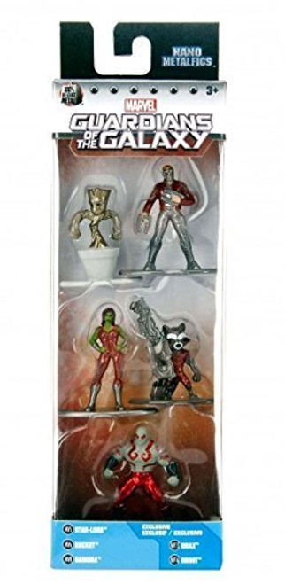 Nano Metalfigs Marvel Guardians of the Galaxy 5-Pack Nano Metalfigs Marvel Guardians of the Galaxy 5-Pack
