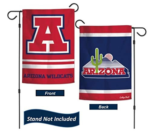 Arizona Wildcats 12.5  x 18 inch Double Sided Yard and Garden College Banner Flag is Printed in The USA  Vintage