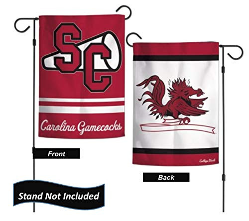 South Carolina Gamecocks 12.5  x 18 inch Double Sided Yard and Garden College Banner Flag is Printed in The USA  Vault