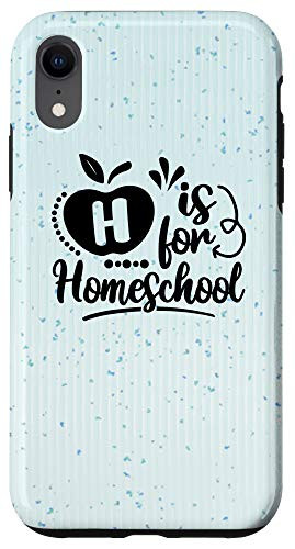 iPhone XR H For Homeschool Social Distancing Online Virtual Teacher Case