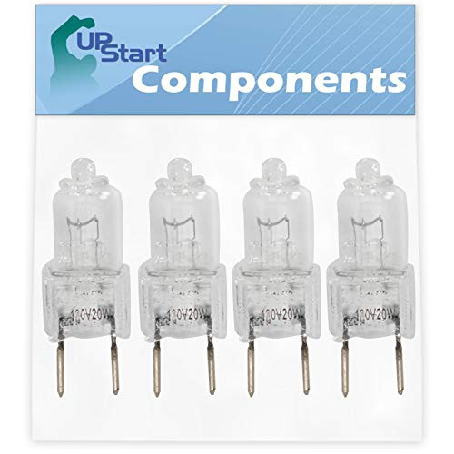 4-Pack 4713-001165 Microwave Halogen Light Bulb Replacement for Part Number PS4132158 Microwave - Compatible with Samsung 4713-001165 Light Bulb