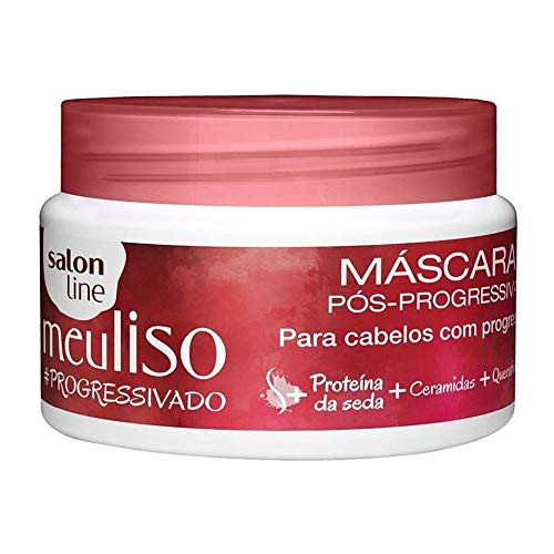 Linha Tratamento  Meu Liso  Salon Line - Mascara Pos-Progressiva Progressivado 300 Gr -  Salon Line Treatment  My Straight  Collection - Blowout Post-Blowout Mascara Net 10.58 Oz
