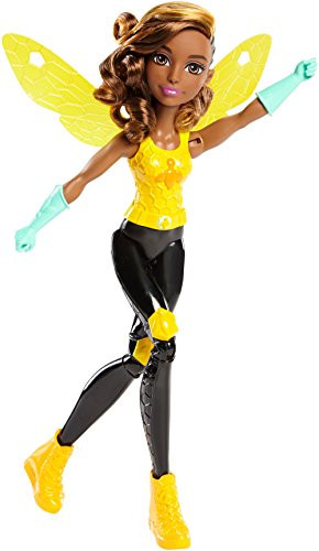 Mattel DC Super Hero Girls Training Bumble Bee Action Figure, 12"