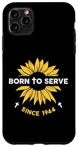 iPhone 11 Pro Max Gift for 76 Years Old Christian Jesus 1944 76th Birthday Case
