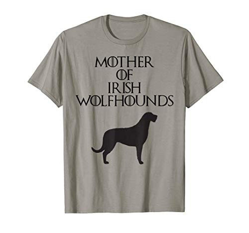 Cute Unique Black Mother of Irish Wolfhounds T-shirt E010668