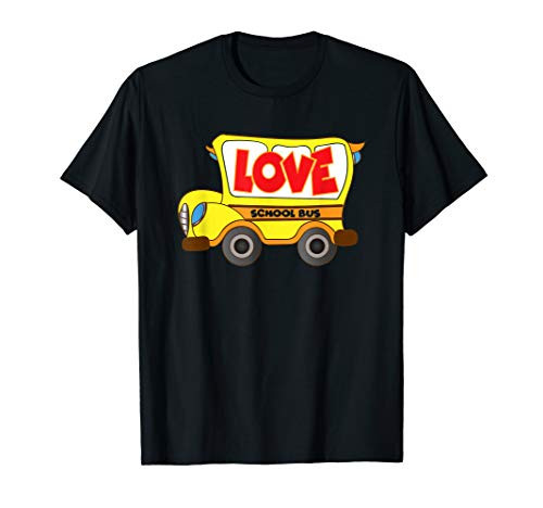 Funny School Bus Driver Design I School Bus Superhero Gifts T-Shirt