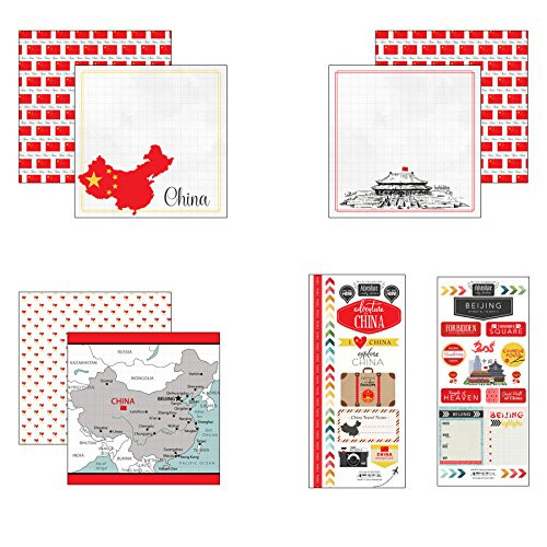 Scrapbook Customs China Adventure Scrapbook Kit