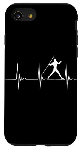 iPhone SE  2020    7   8 Javelin Heartbeat Thrower Pulse Line Track And Field Case