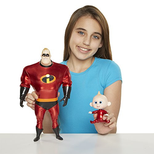 The Incredibles 2 Mr.Incredible + Baby Jack Action Figures Pack, 11