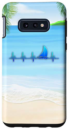 Galaxy S10e Sailing EKG Line Case