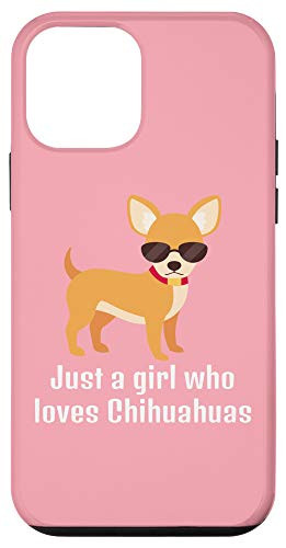 iPhone 12 mini Just a Girl Who Loves Chihuahuas Pink Case