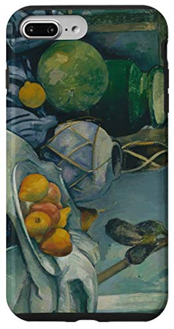 iPhone 7 Plus 8 Plus Cezanne Painting Still Life Ginger Jar Eggplant Art Phone Case