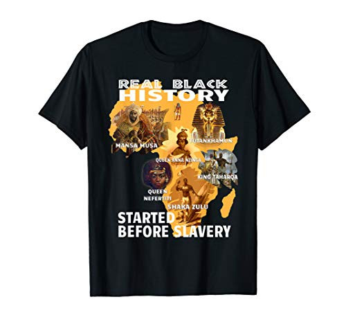 African American History Kwanzaa African Kings And Queens T-Shirt