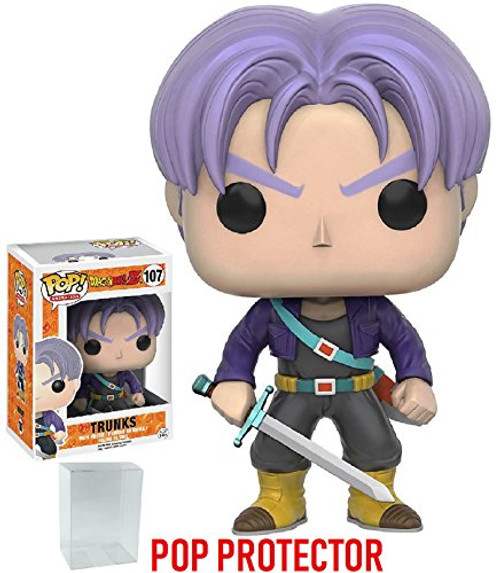 Funko Pop! Anime: Dragon Ball Z - Trunks Vinyl Figure (Bundled with Pop BOX PROTECTOR CASE) Funko Pop! Anime: Dragon Ball Z - Trunks Vinyl Figure (Bundled with Pop BOX PROTECTOR CASE)