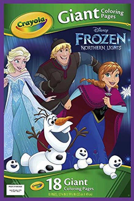 Crayola Frozen Giant Coloring Pages Crayola Frozen Giant Coloring Pages