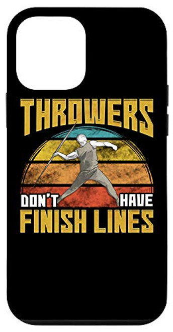 iPhone 12 mini Throwers Dont Have Finish Lines Funny Javelin Throwing Case