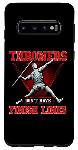 Galaxy S10 Throwers Dont Have Finish Lines Funny Javelin Throwing Case