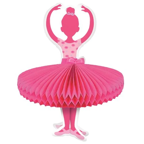 Creative Converting Tutu Much Fun Honeycomb Centerpiece Party Decoration