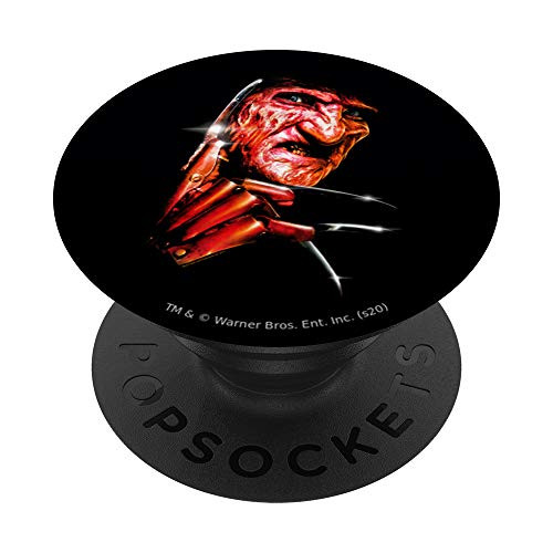A Nightmare on Elm Street Freddys Face PopSockets PopGrip Swappable Grip for Phones  and  Tablets