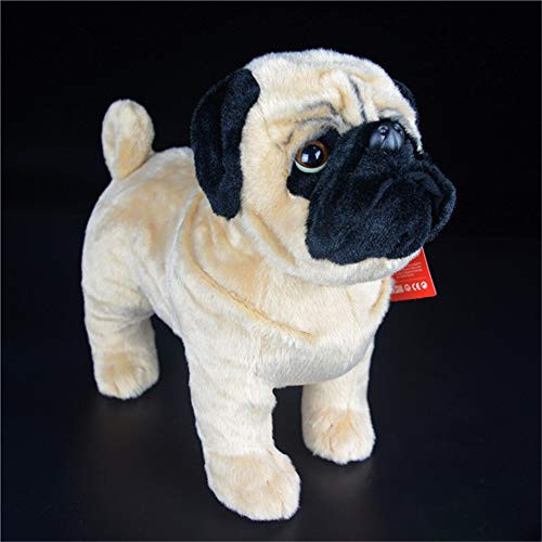 Pugsly Pug Plush Stuffed Animal Puppy Dog 12 inches