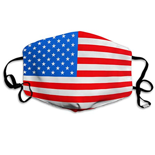 DISGOWONG Safety Shield Reusable Outdoor Covers Flag of The USA Adjustable Covers DISGOWONG Safety Shield Reusable Outdoor Covers Flag of The USA Adjustable Covers