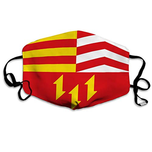 DISGOWONG Safety Shield Reusable Outdoor Covers Flag of vechta in Lower Saxony Germany Elastic Cover DISGOWONG Safety Shield Reusable Outdoor Covers Flag of vechta in Lower Saxony Germany Elastic Cover