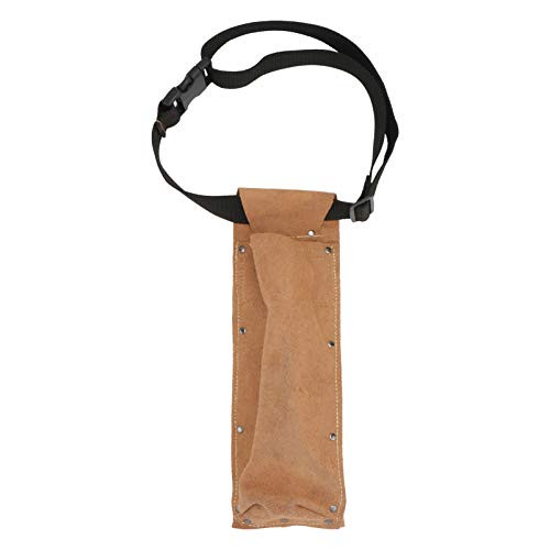Scicalife Electrode Bag Welding Rod Pouch Welding Rod Holder Bag Cowhide Leather Electrode Holder Heat Insulation Tool Bag