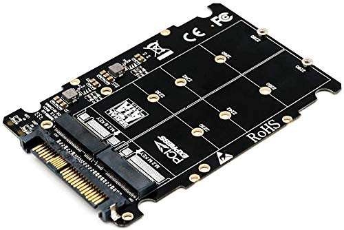 OLEY M.2 SSD Adapter Motherboard M Key SSD NVME M.2 SSD Key M  Key B SSD to U.2 SFF-8639 Adapter SSD m.2 Enclosure?Not SATA Interface?